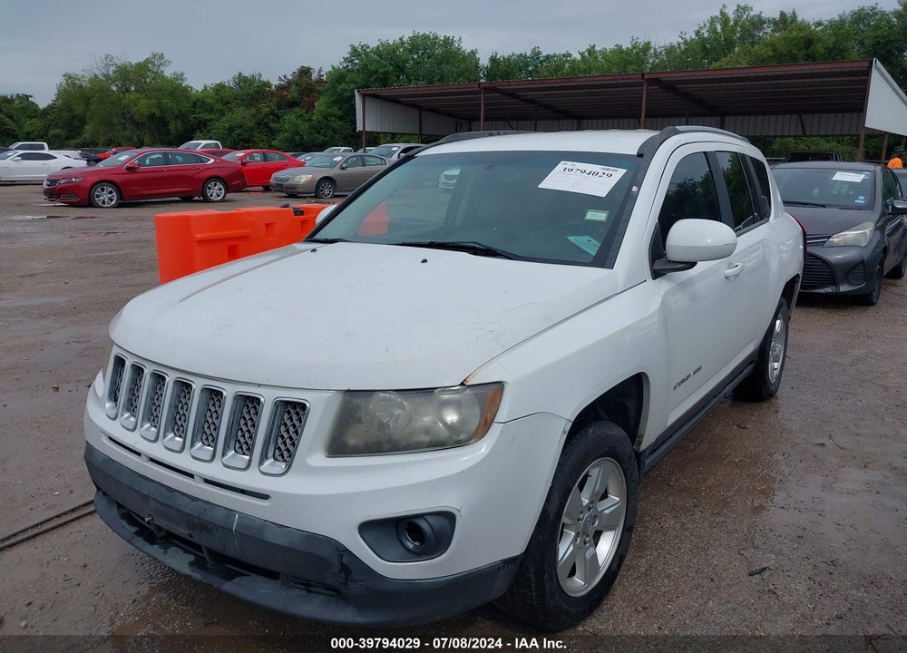 2014 JEEP COMPASS LATITUDE VIN: 1C4NJCEA7ED542041