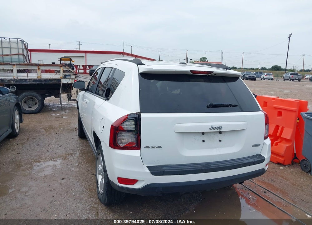 2014 JEEP COMPASS LATITUDE VIN: 1C4NJCEA7ED542041
