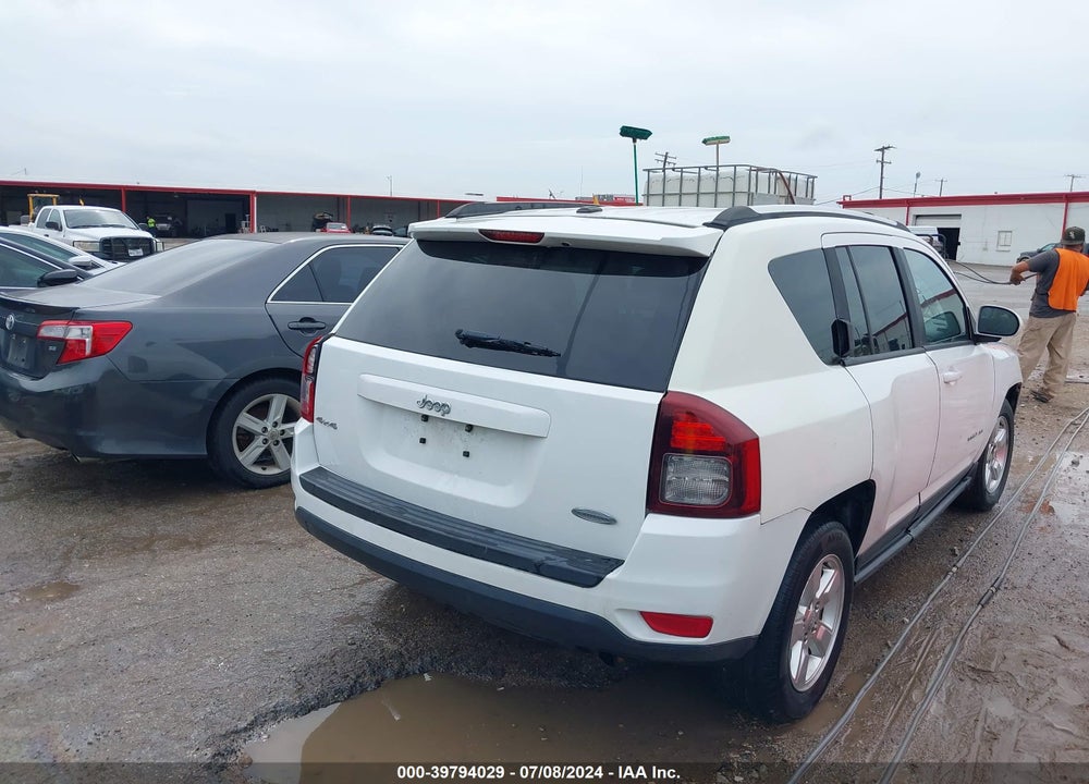 2014 JEEP COMPASS LATITUDE VIN: 1C4NJCEA7ED542041