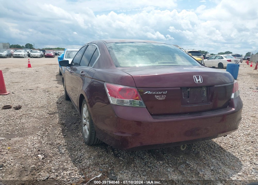 2008 HONDA ACCORD 2.4 EX VIN: JHMCP26728C036368