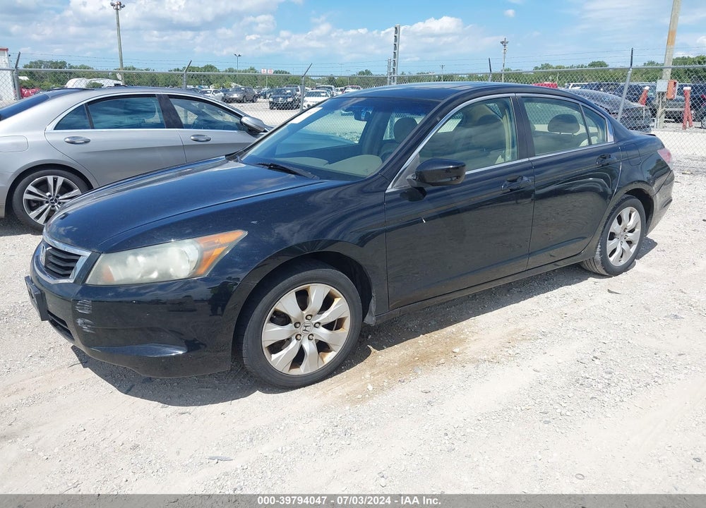 2009 HONDA ACCORD VIN: 1HGCP26709A100455