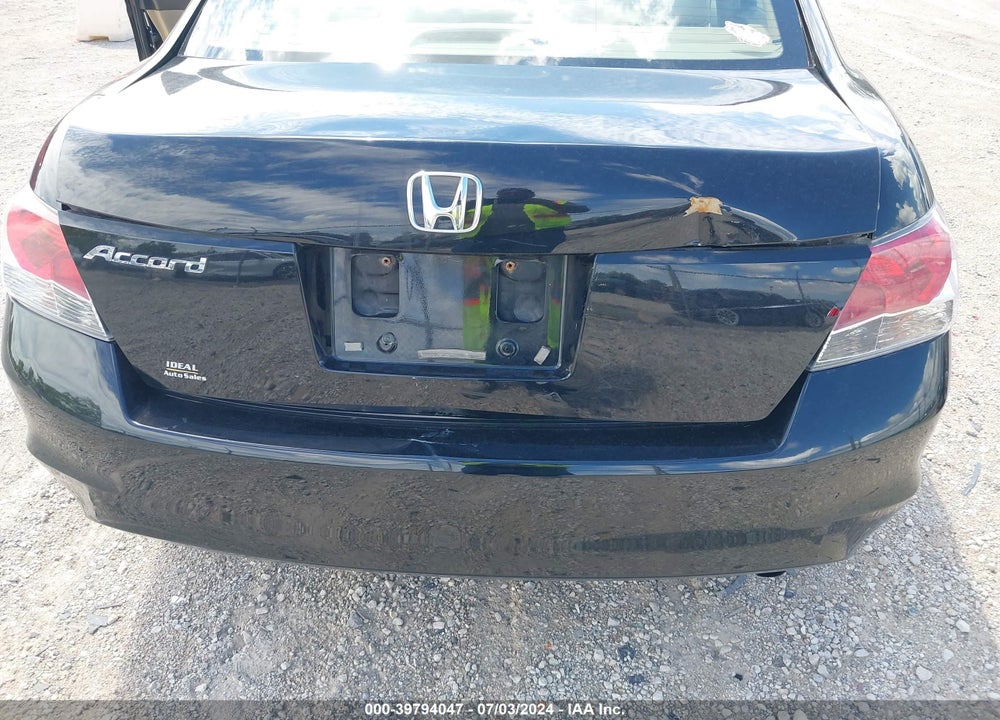 2009 HONDA ACCORD VIN: 1HGCP26709A100455