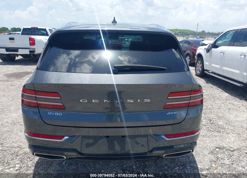 2023 GENESIS GV80 VIN: KMUHBDSB3PU110320