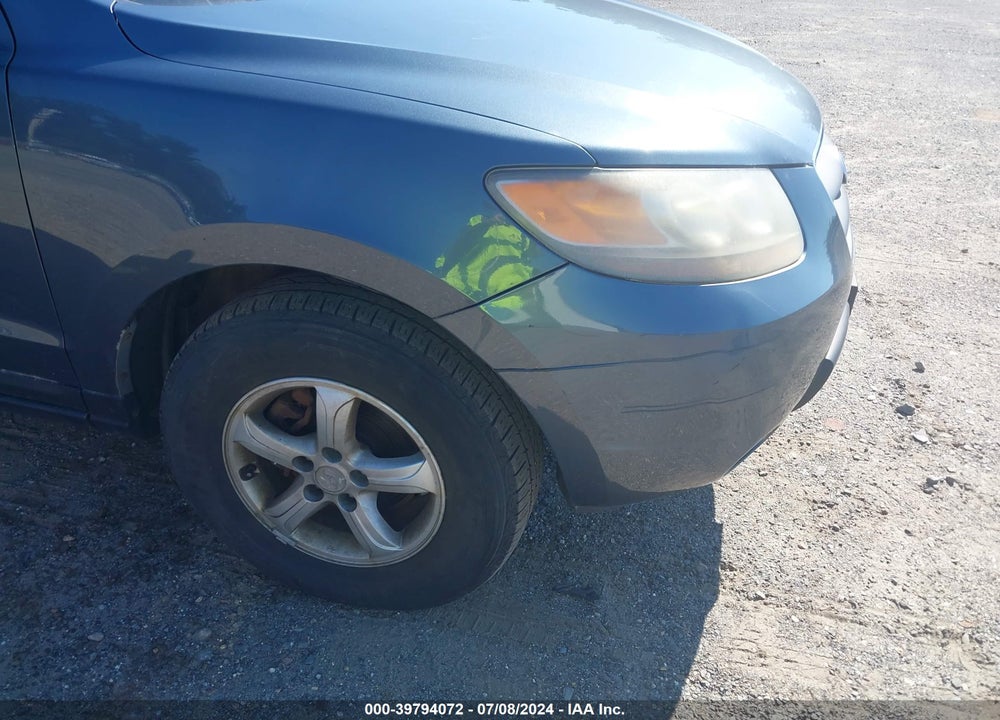 2007 HYUNDAI SANTA FE GLS VIN: 5NMSG73D57H120706