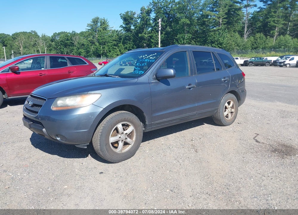 2007 HYUNDAI SANTA FE GLS VIN: 5NMSG73D57H120706