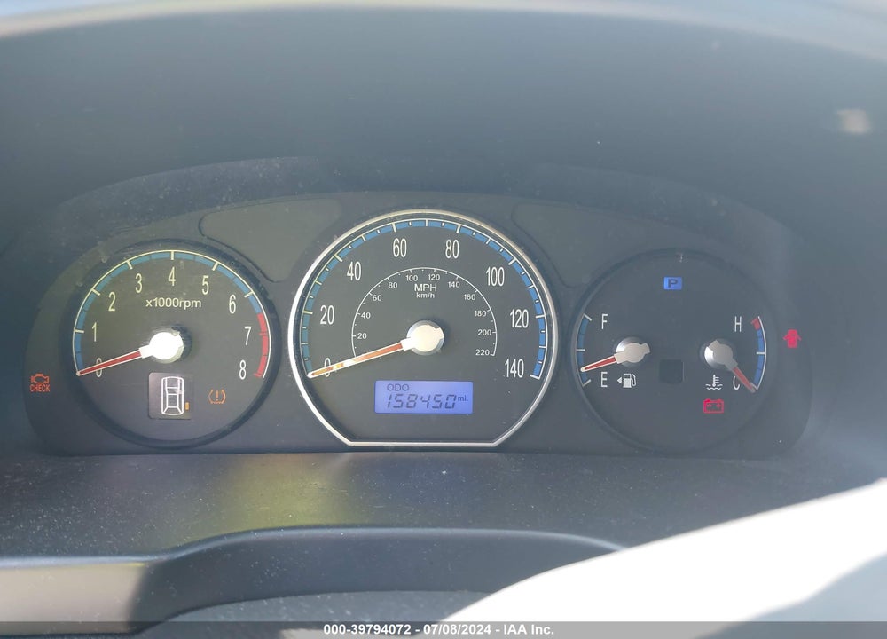 2007 HYUNDAI SANTA FE GLS VIN: 5NMSG73D57H120706