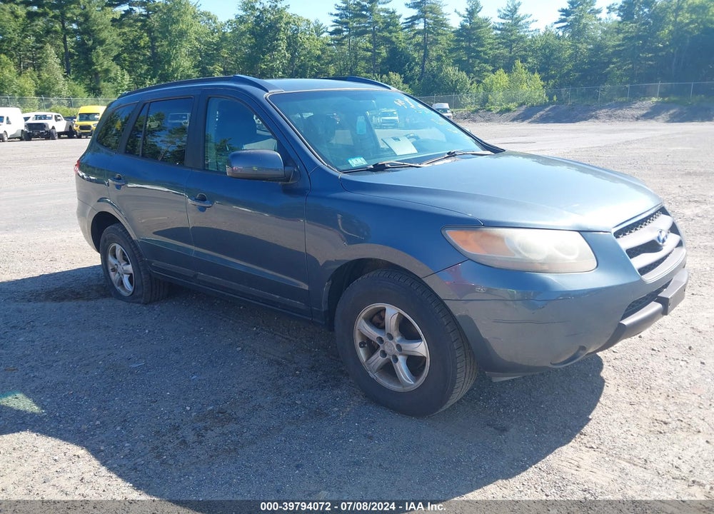 2007 HYUNDAI SANTA FE GLS VIN: 5NMSG73D57H120706