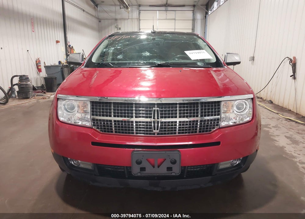 2010 LINCOLN MKX VIN: 2LMDJ8JC1ABJ30214