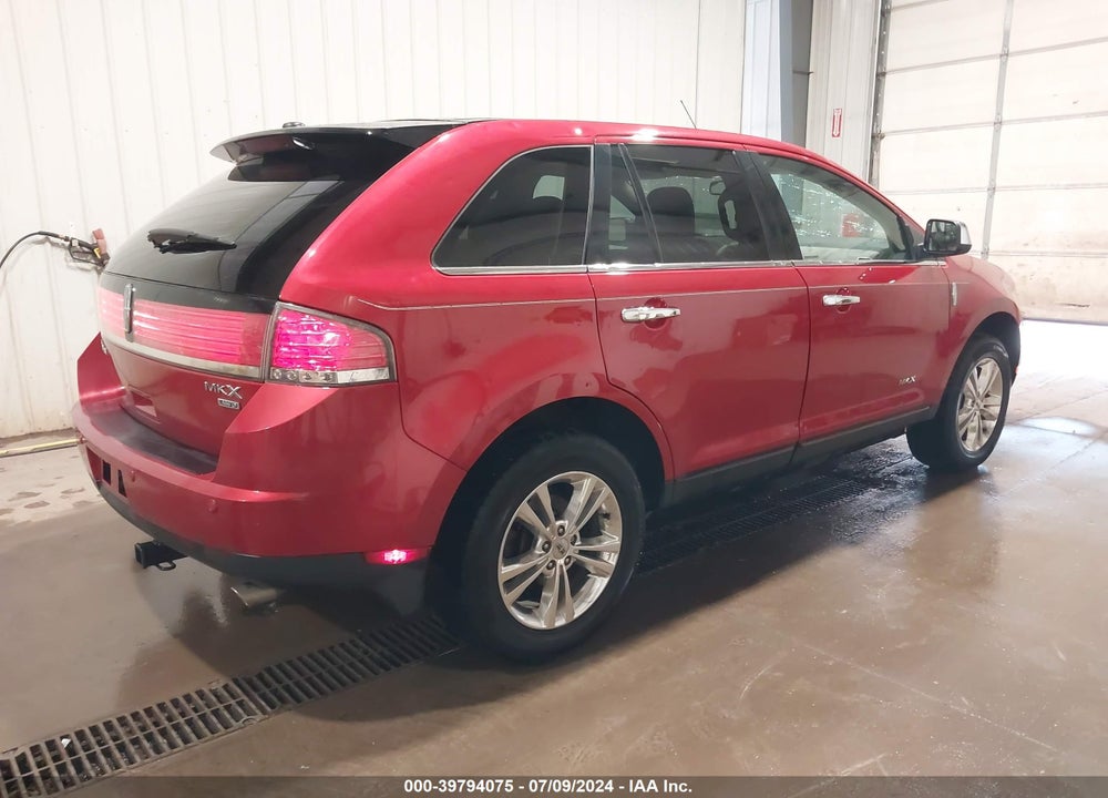 2010 LINCOLN MKX VIN: 2LMDJ8JC1ABJ30214