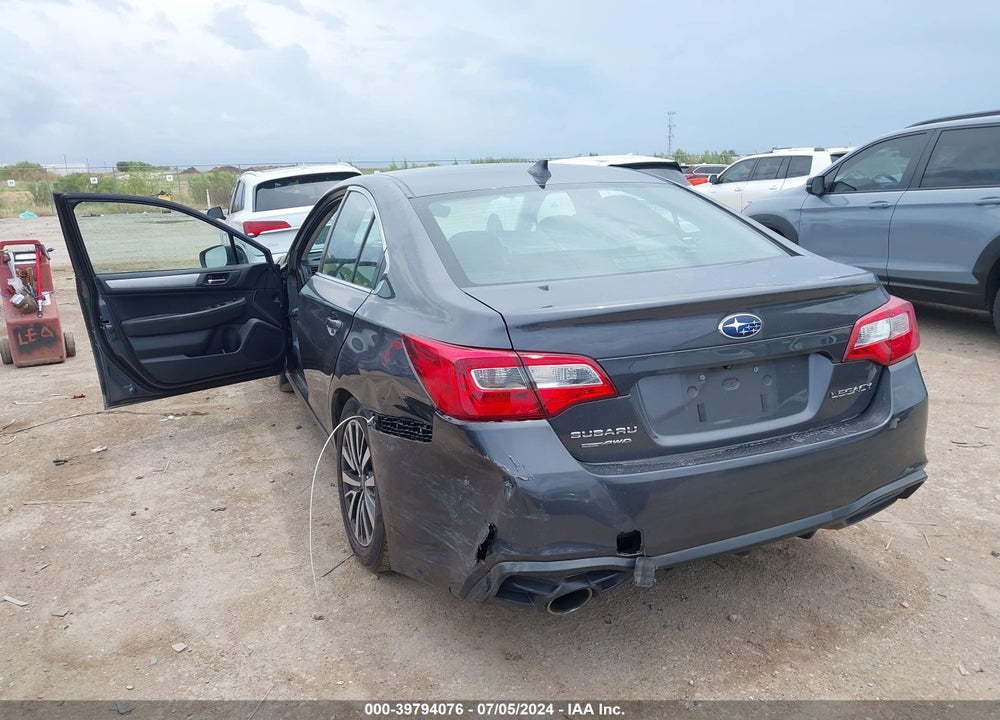 2019 SUBARU LEGACY 2.5I PREMIUM VIN: 4S3BNAF6XK3027462