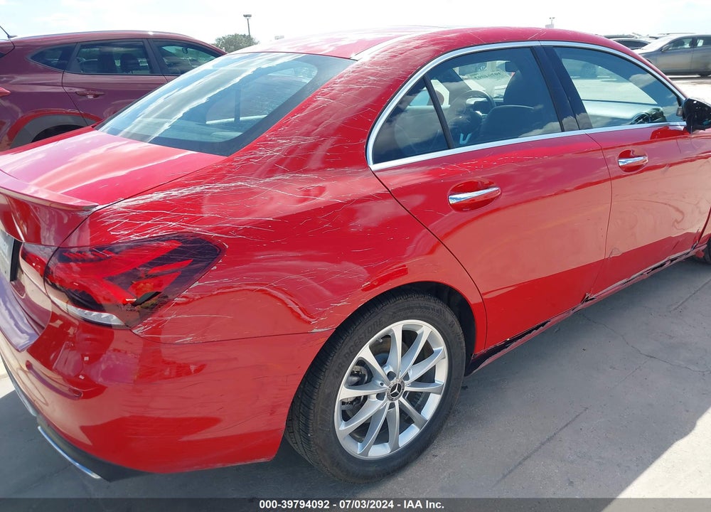 2020 MERCEDES-BENZ A 220 VIN: WDD3G4EB8LW037461