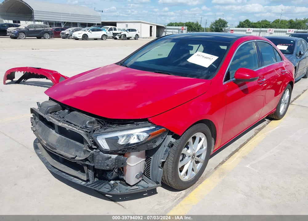 2020 MERCEDES-BENZ A 220 VIN: WDD3G4EB8LW037461