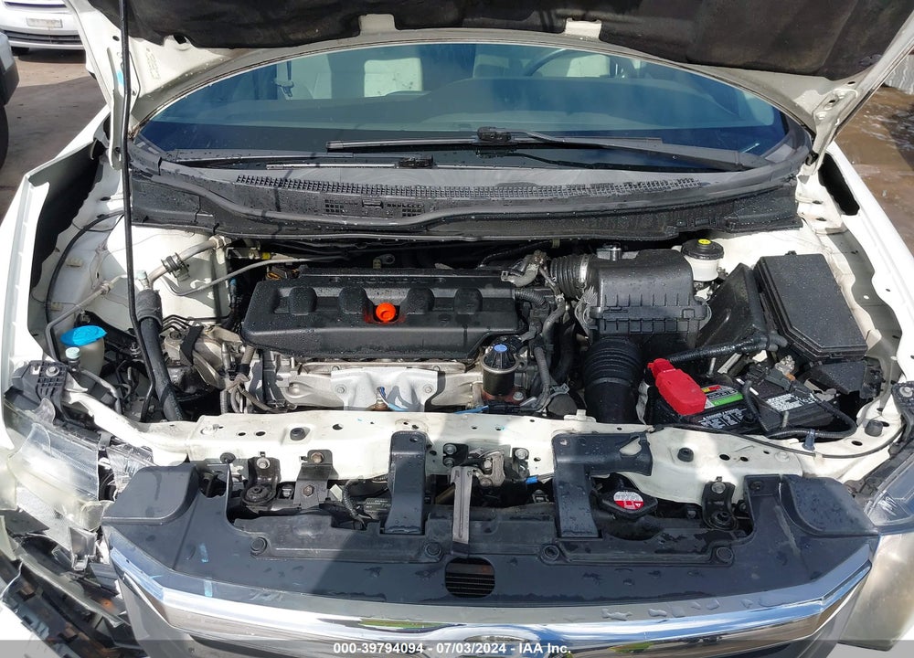 2012 HONDA CIVIC LX VIN: 2HGFB2F51CH594134