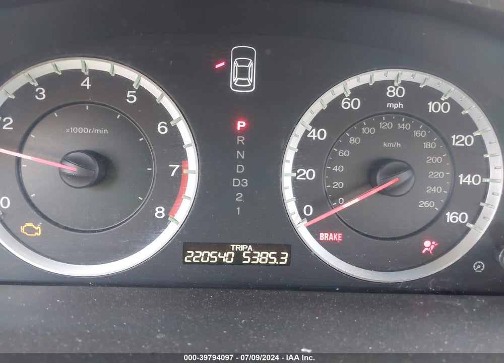 2008 HONDA ACCORD 2.4 LX VIN: 1HGCP26388A117743