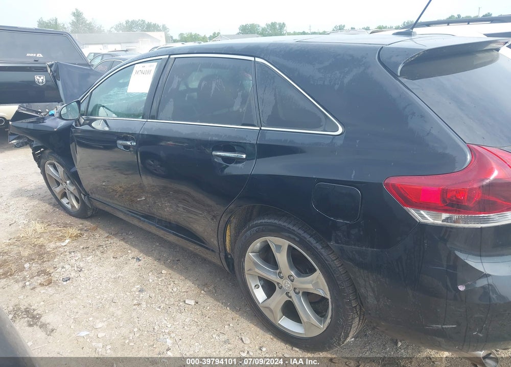 2013 TOYOTA VENZA XLE V6 VIN: 4T3BK3BB0DU091033