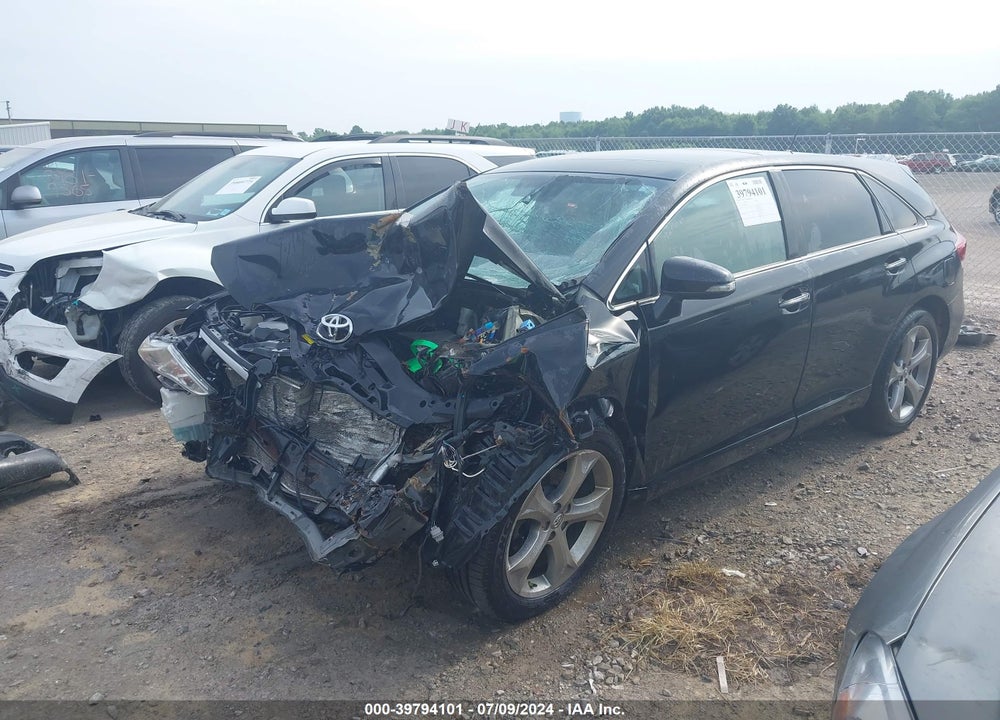 2013 TOYOTA VENZA XLE V6 VIN: 4T3BK3BB0DU091033