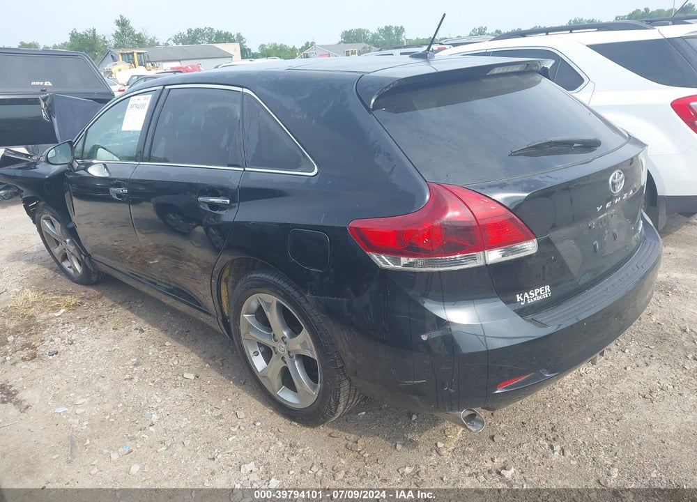 2013 TOYOTA VENZA XLE V6 VIN: 4T3BK3BB0DU091033