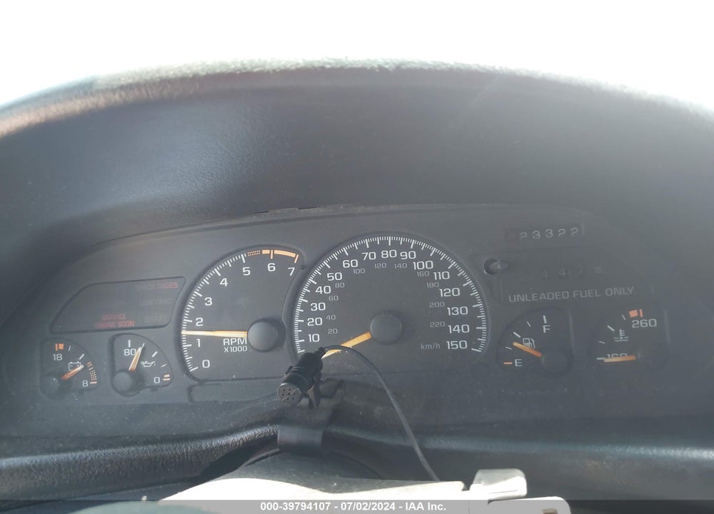 1994 CHEVROLET CAMARO Z28 VIN: 2G1FP22P0R2221596