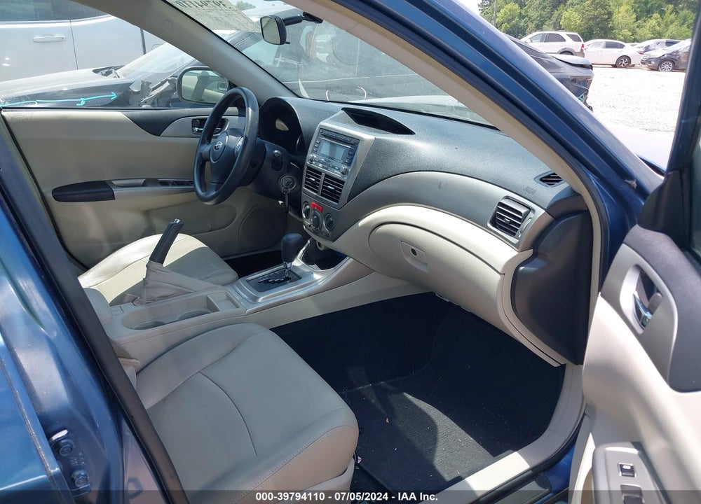 2009 SUBARU IMPREZA 2.5I VIN: JF1GE61679H514888