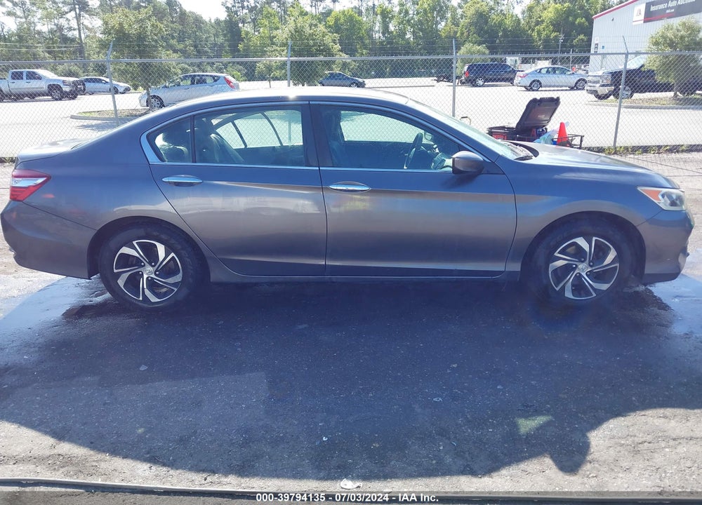 2017 HONDA ACCORD LX VIN: 1HGCR2F38HA009844
