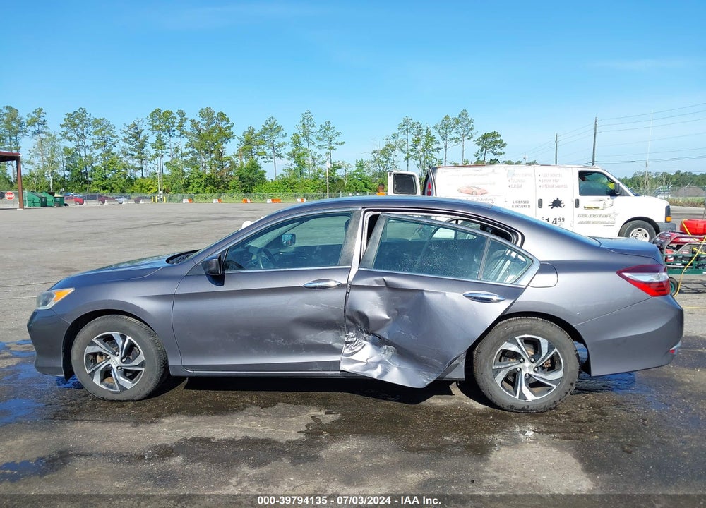 2017 HONDA ACCORD LX VIN: 1HGCR2F38HA009844