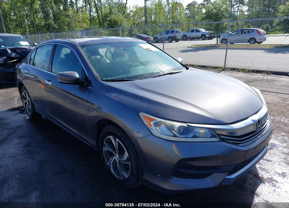 2017 HONDA ACCORD LX VIN: 1HGCR2F38HA009844