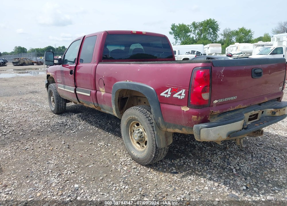 2006 CHEVROLET SILVERADO 2500HD LT1 VIN: 1GCHK29D56E265815