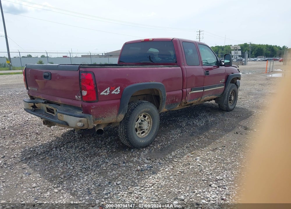 2006 CHEVROLET SILVERADO 2500HD LT1 VIN: 1GCHK29D56E265815