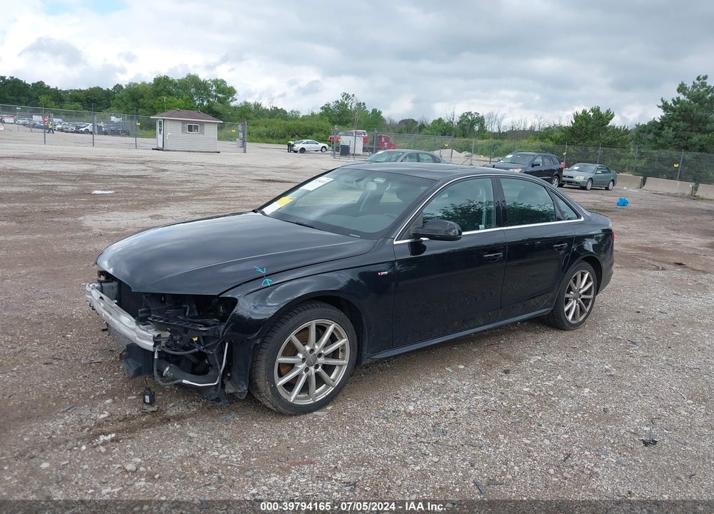 2016 AUDI A4 2.0T PREMIUM VIN: WAUBFAFLXGN011001
