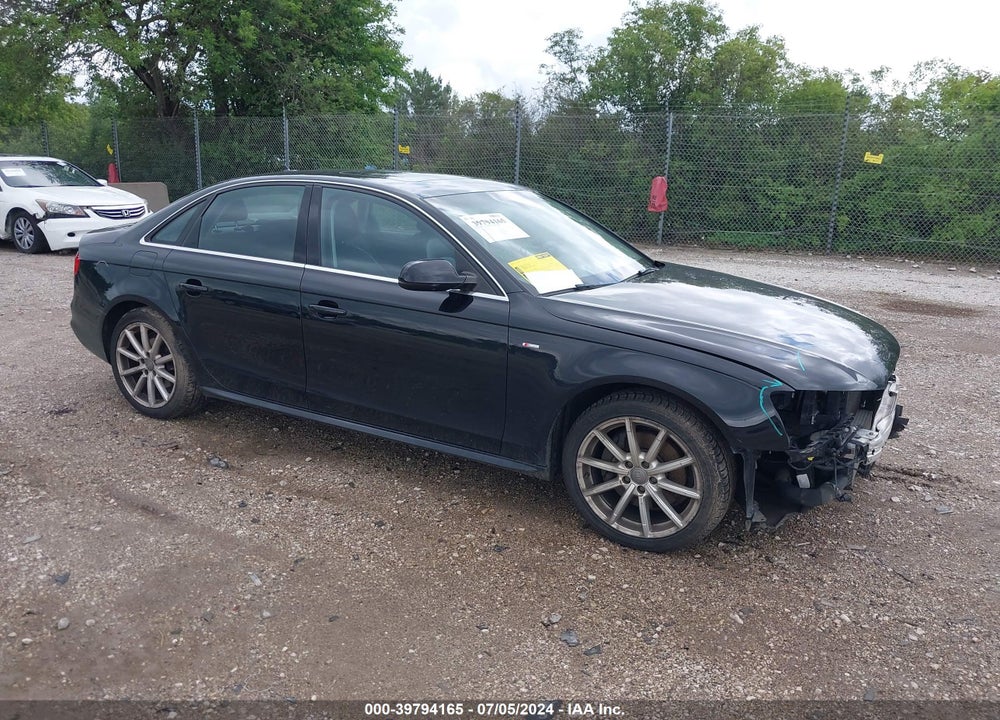 2016 AUDI A4 2.0T PREMIUM VIN: WAUBFAFLXGN011001