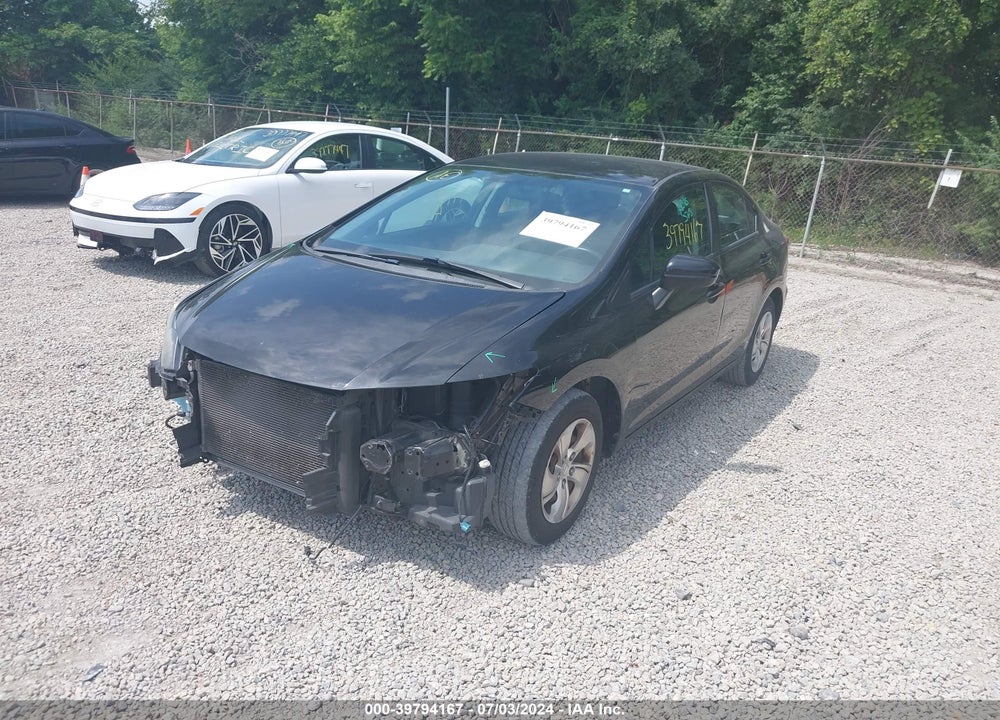 2015 HONDA CIVIC LX VIN: 19XFB2F59FE073712