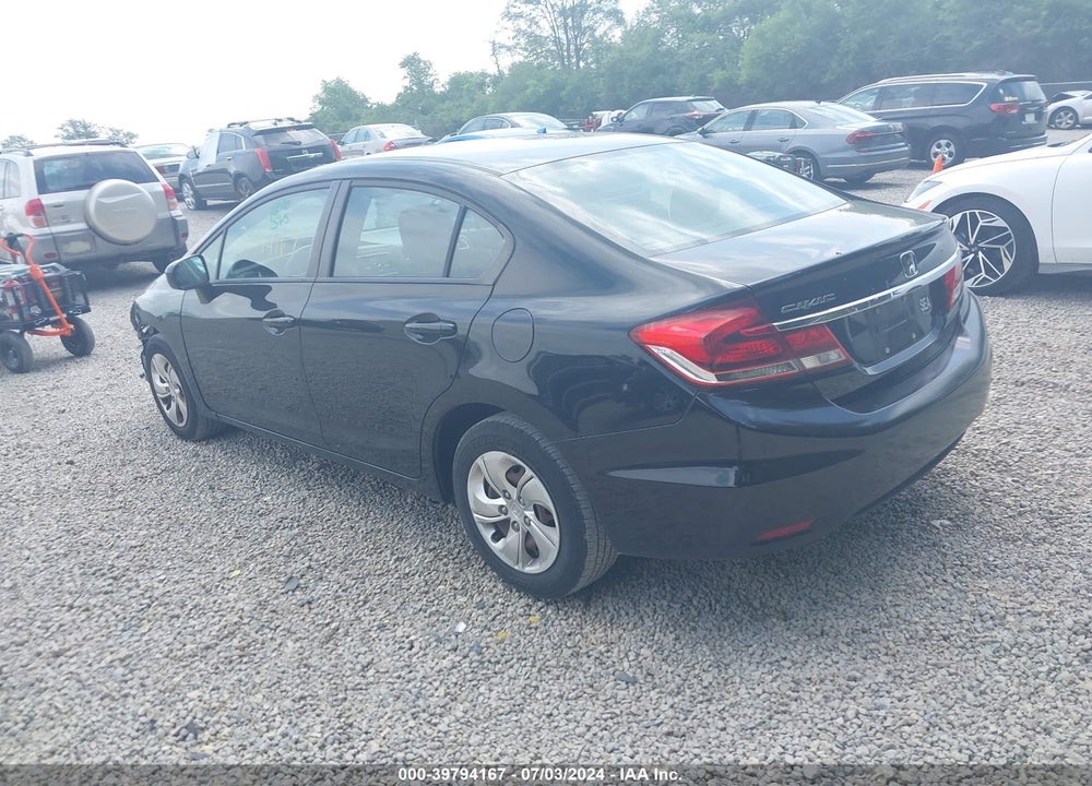 2015 HONDA CIVIC LX VIN: 19XFB2F59FE073712