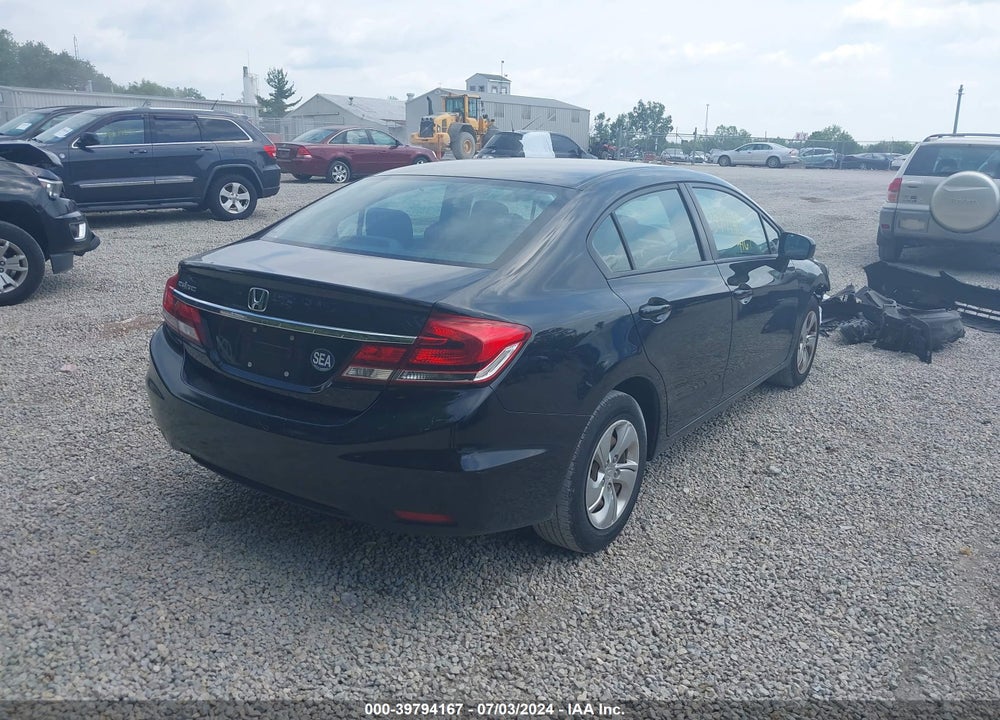 2015 HONDA CIVIC LX VIN: 19XFB2F59FE073712