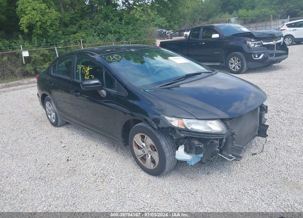 2015 HONDA CIVIC LX VIN: 19XFB2F59FE073712