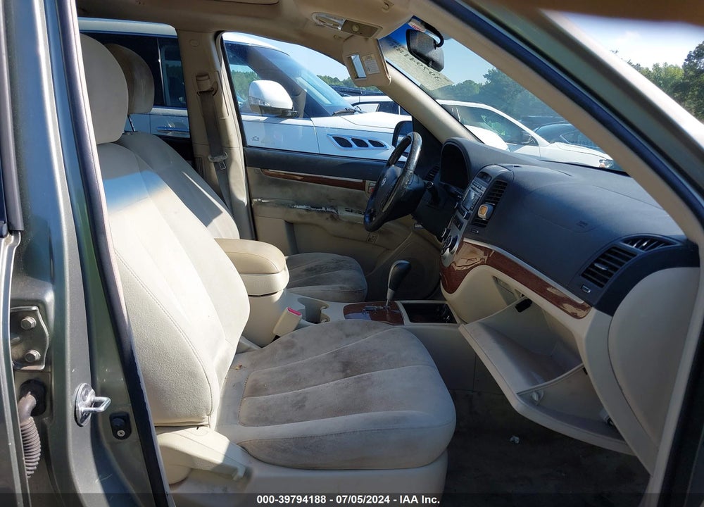 2009 HYUNDAI SANTA FE GLS VIN: 5NMSG13D39H285086