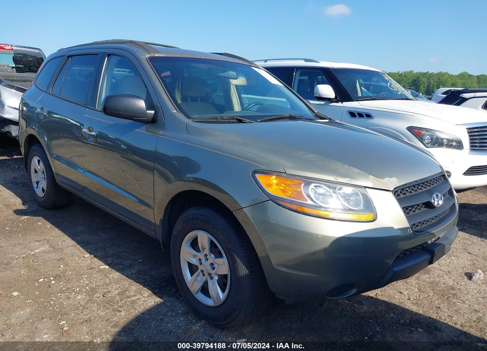 2009 HYUNDAI SANTA FE GLS VIN: 5NMSG13D39H285086