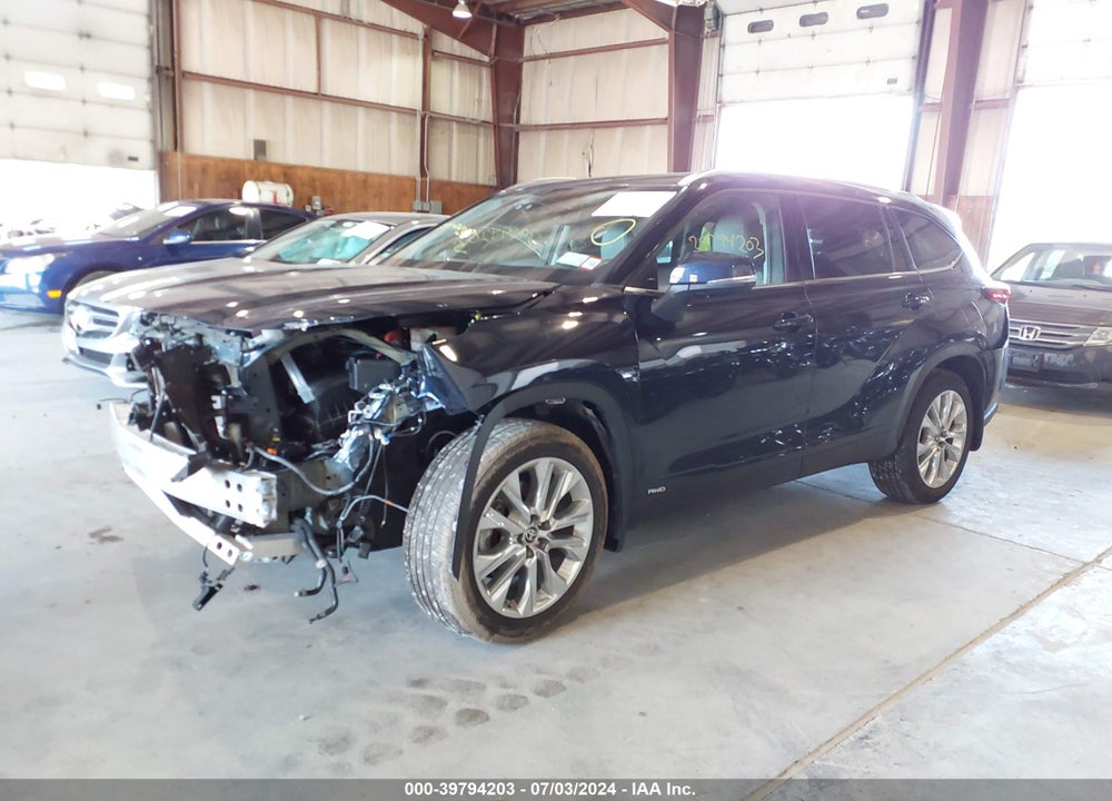 2023 TOYOTA HIGHLANDER HYBRID LIMITED VIN: 5TDXBRCH7PS571443