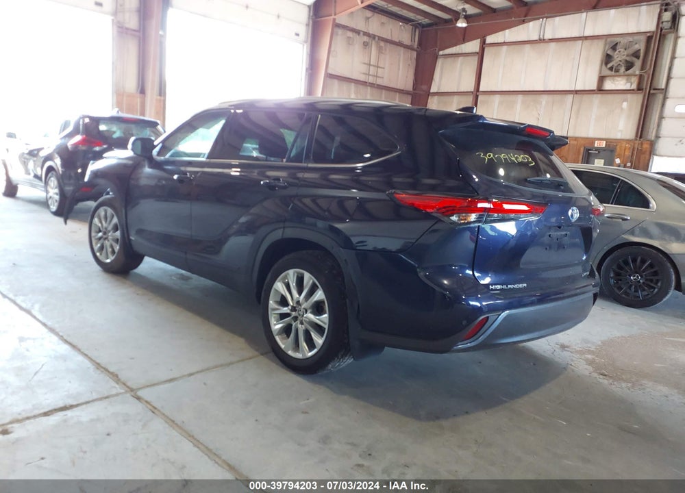 2023 TOYOTA HIGHLANDER HYBRID LIMITED VIN: 5TDXBRCH7PS571443