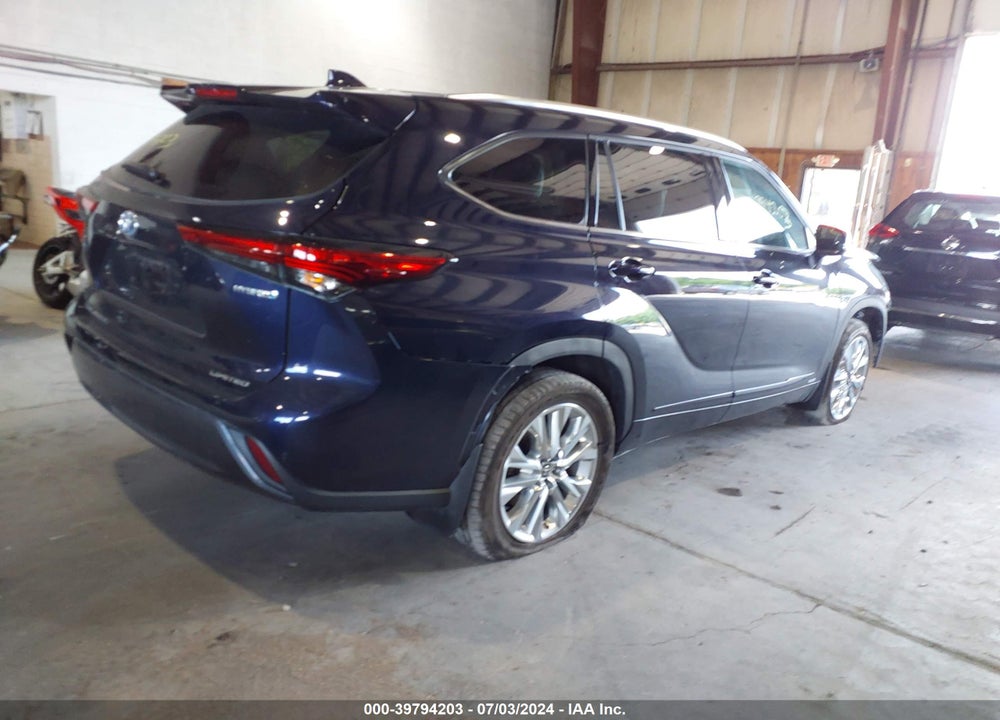 2023 TOYOTA HIGHLANDER HYBRID LIMITED VIN: 5TDXBRCH7PS571443