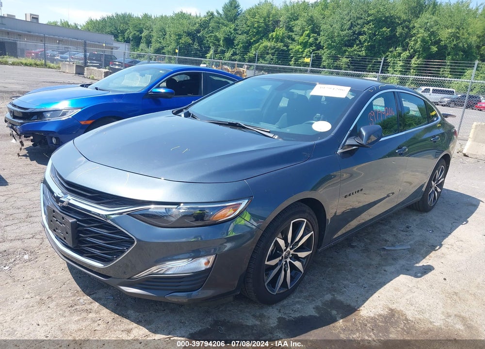 2021 CHEVROLET MALIBU FWD RS VIN: 1G1ZG5STXMF053940