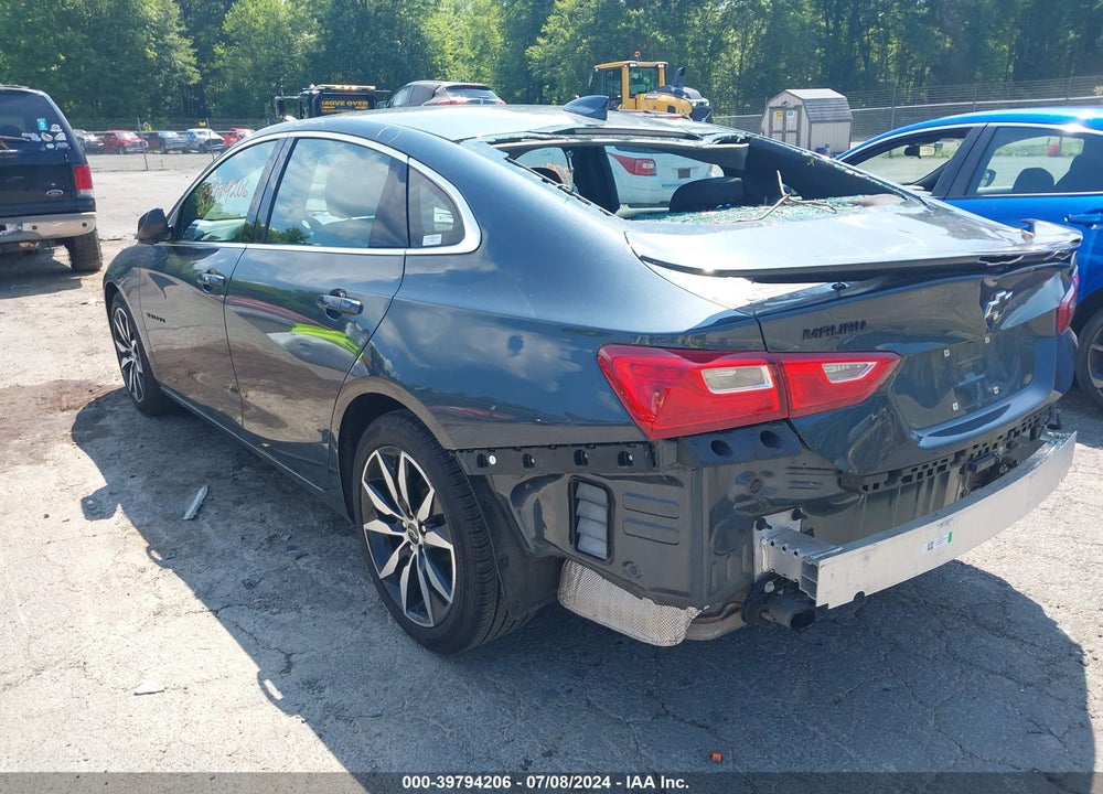 2021 CHEVROLET MALIBU FWD RS VIN: 1G1ZG5STXMF053940