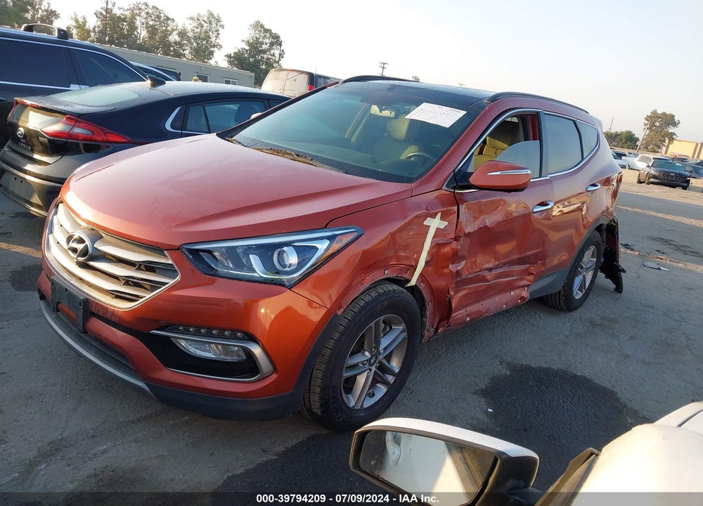 2017 HYUNDAI SANTA FE SPORT 2.4L VIN: 5XYZUDLB8HG447181