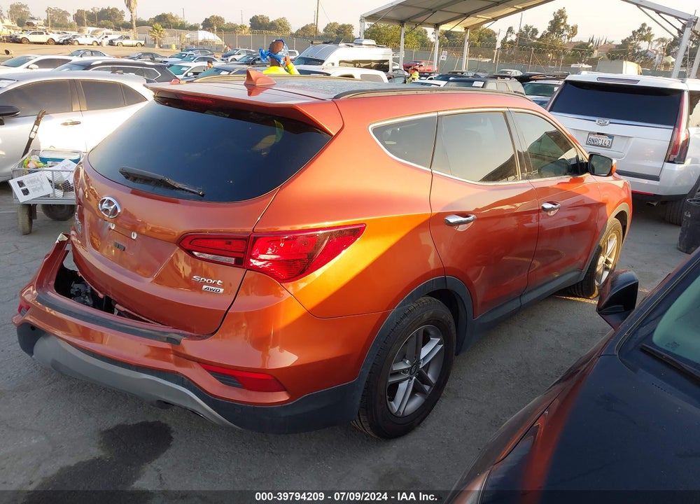 2017 HYUNDAI SANTA FE SPORT 2.4L VIN: 5XYZUDLB8HG447181