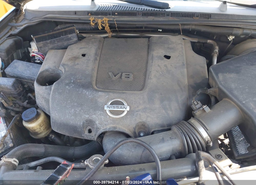 2008 NISSAN PATHFINDER LE V8 VIN: 5N1BR18A18C628575