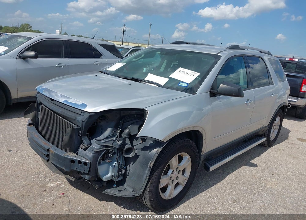 2012 GMC ACADIA SLE VIN: 1GKKRPED6CJ307369