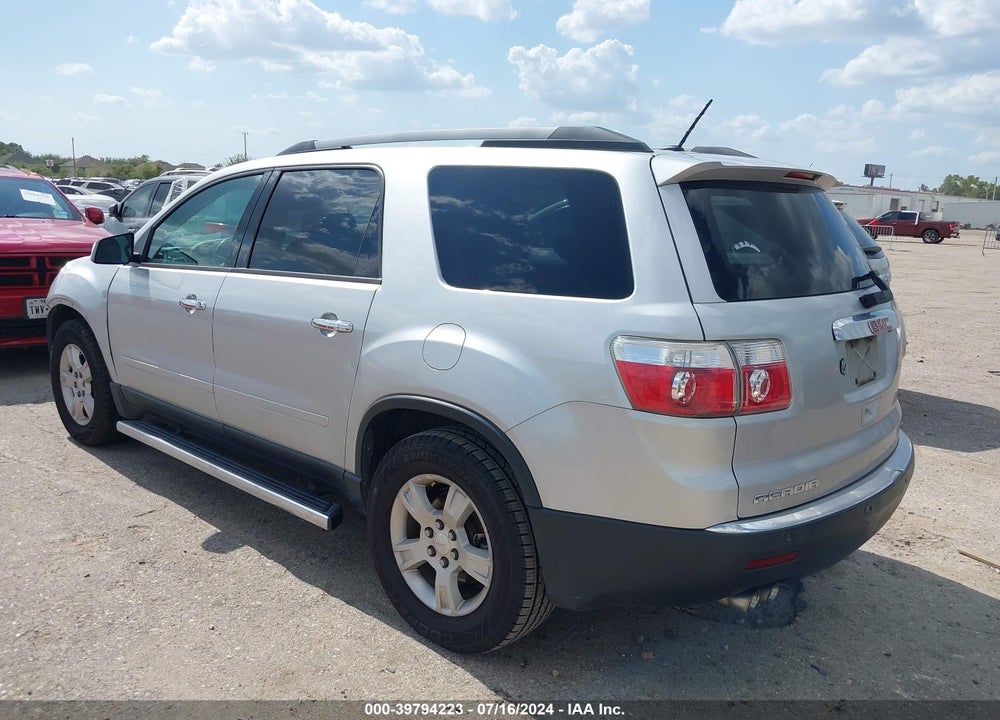 2012 GMC ACADIA SLE VIN: 1GKKRPED6CJ307369