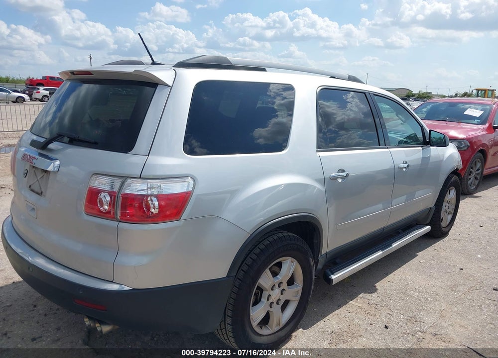 2012 GMC ACADIA SLE VIN: 1GKKRPED6CJ307369