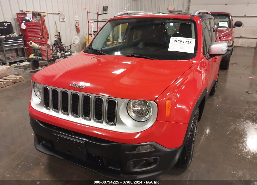 2016 JEEP RENEGADE LIMITED VIN: ZACCJADT1GPC81718