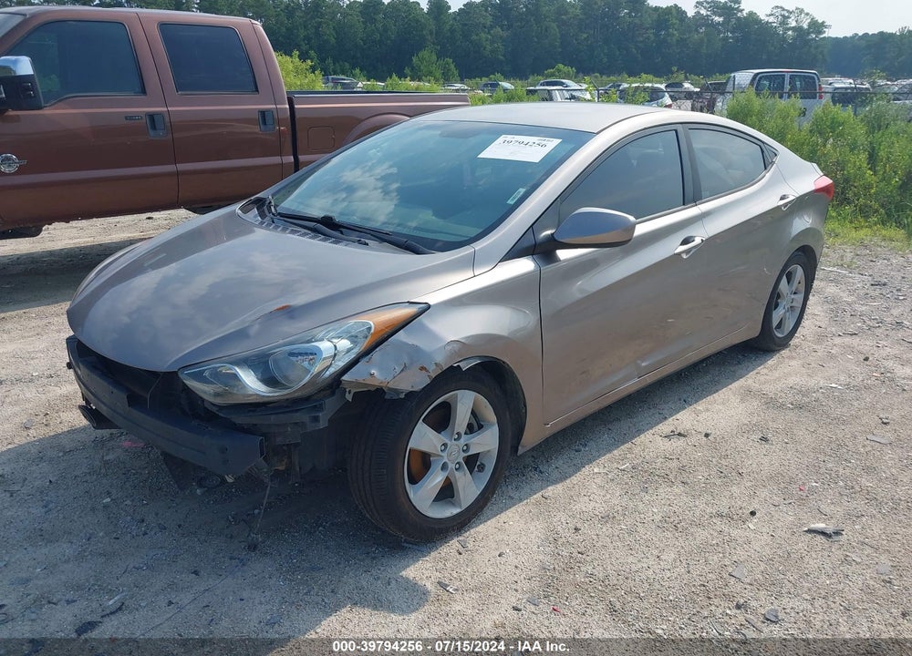 2011 HYUNDAI ELANTRA GLS VIN: 5NPDH4AE3BH001970