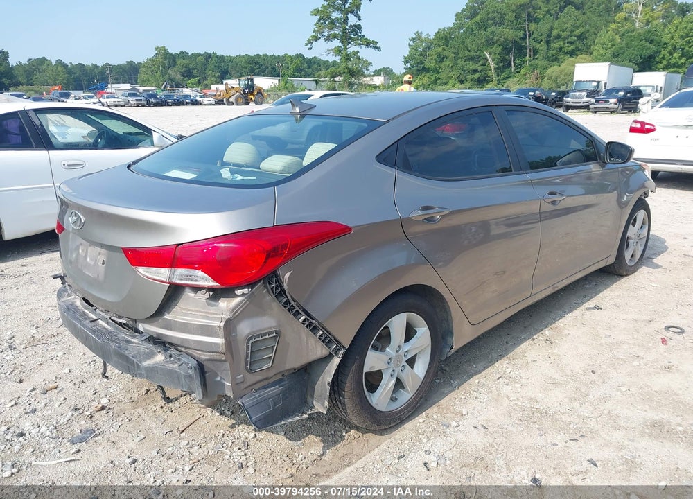 2011 HYUNDAI ELANTRA GLS VIN: 5NPDH4AE3BH001970